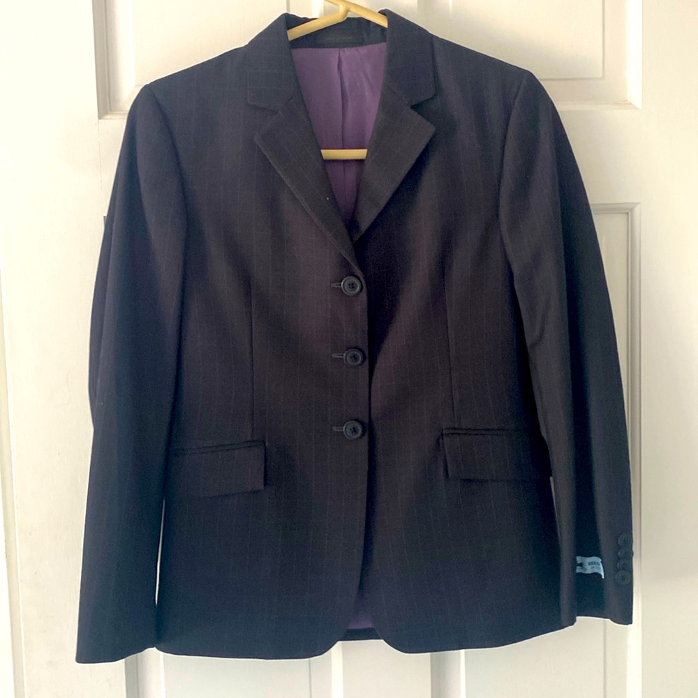 RJ Classics Dark Gray hunt coat. Youth 16Reg. NWT